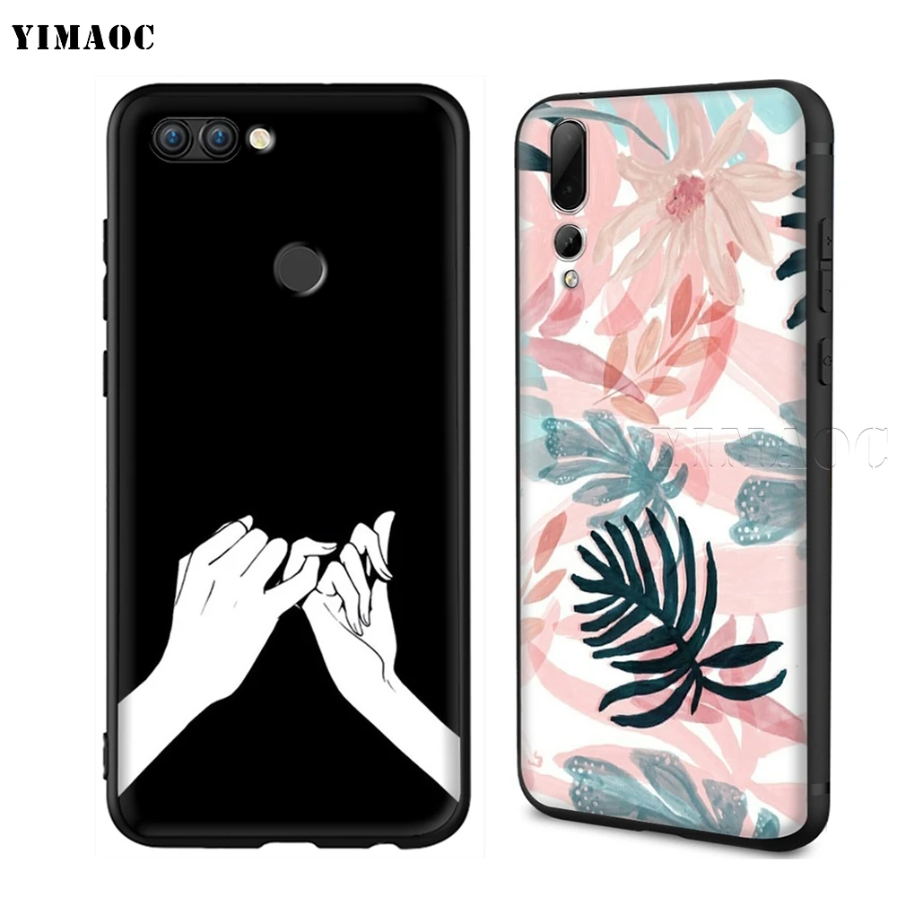 Винтажный силиконовый чехол YIMAOC для Huawei Mate 10 P8 P9 P10 P20 Lite Pro P Y7 Y9 Smart Mini 2017 2018|Бамперы|