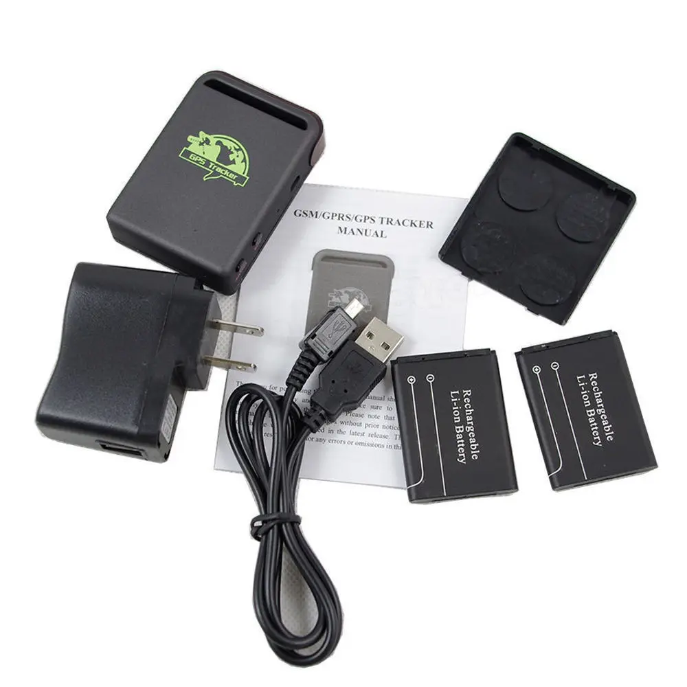 Gps локатор автомобиля GSM TK102B автомобиль Mini в реальном времени GPRS Устройства