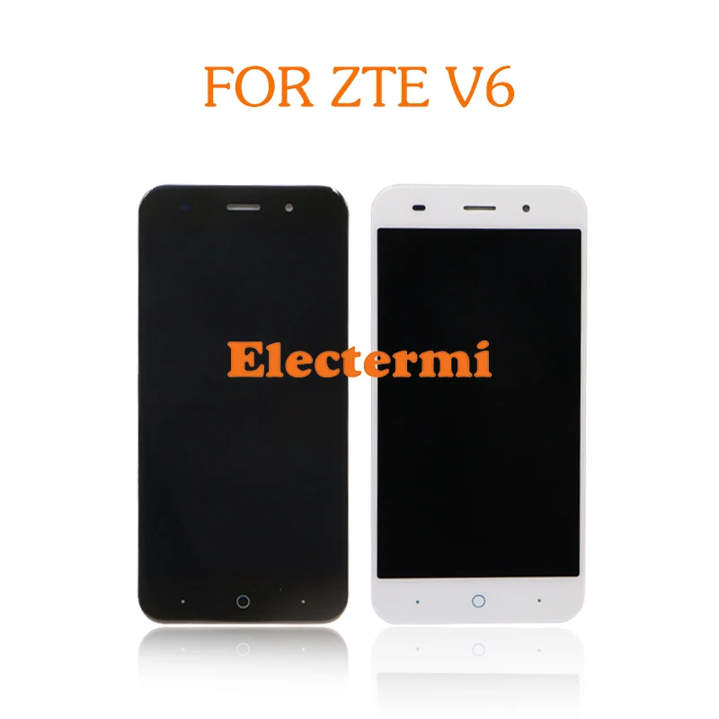 Оригинальный Full ЖК-дисплей Дисплей для ZTE V8 BV0800 лезвие X7 D6 V6 Z7 T660 T663 кодирующий