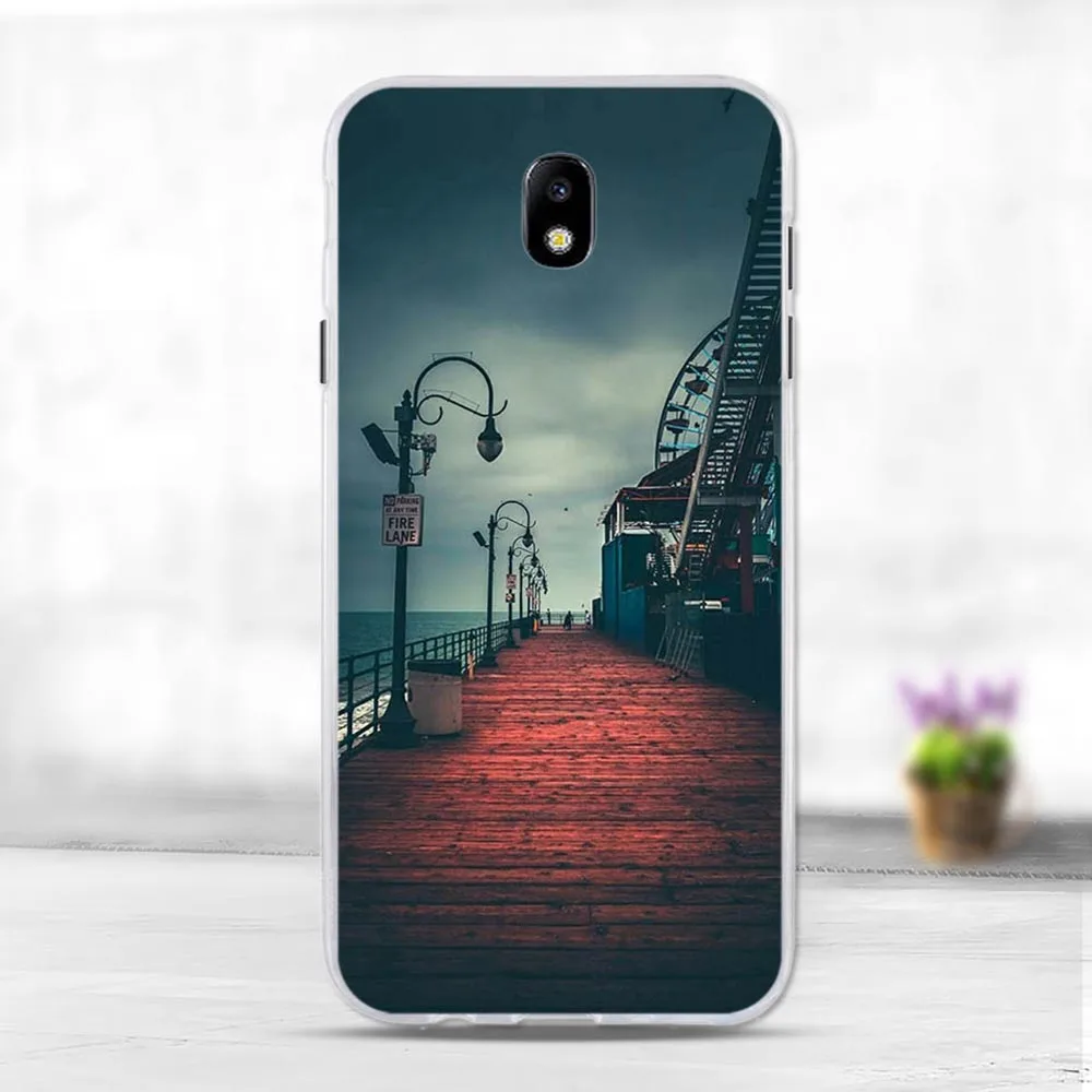 Чехол для Funda Samsung Galaxy J7 2017 EU J730 J730F мягкие силиконовые чехлы Capa Pro чехол задней