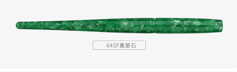 Коллекция! Penbbs 267 вакуумная заправочная авторучка прозрачный пластик биколор наконечник демпфирующая ручка