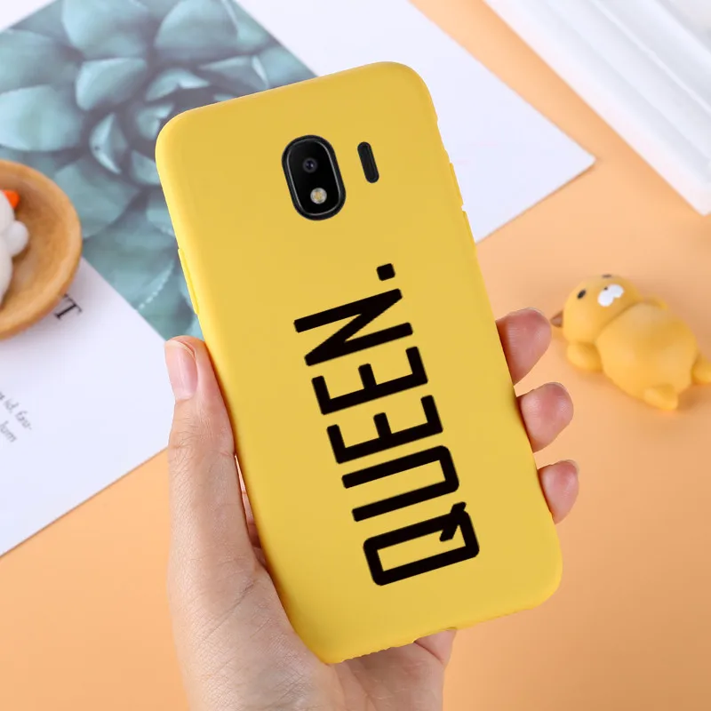 Мягкий силиконовый чехол для Samsung Galaxy J4 2018 чехлы телефонов ультра тонкий мягкий