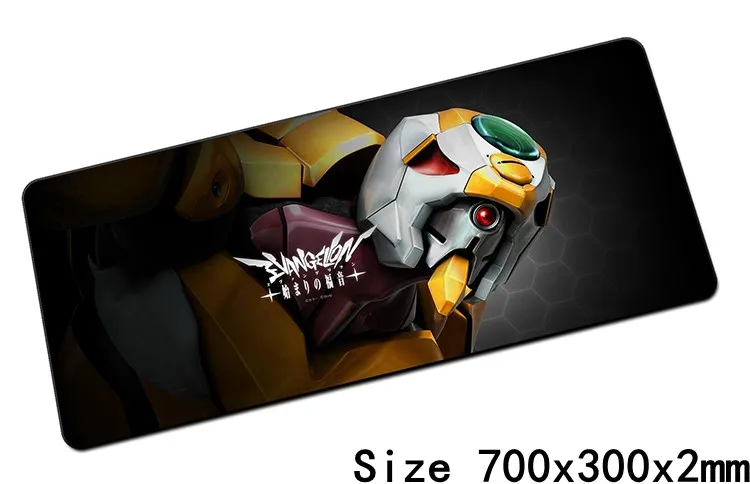 Size700x300x2mm Neon Genesis Evangelion Коврик для мыши, лучший игровой коврик для мыши 700x300 мм, геймерский коврик для мыши, коврик для мыши, клавиатура, компьютерная мышь, ноутбук, игровые коврики - Цвет: Size700x300x2mm