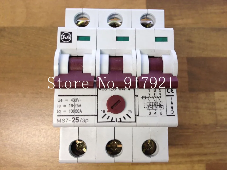 

[ZOB] Moeller MS7-25 3P Германия MOELLER переключатель защиты двигателя 16-25A миниатюрный выключатель