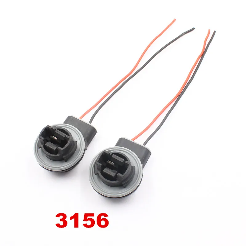 10 шт. патроны для светодиодных ламп 3156 3157|connector for led|connectors cablesconnector led |