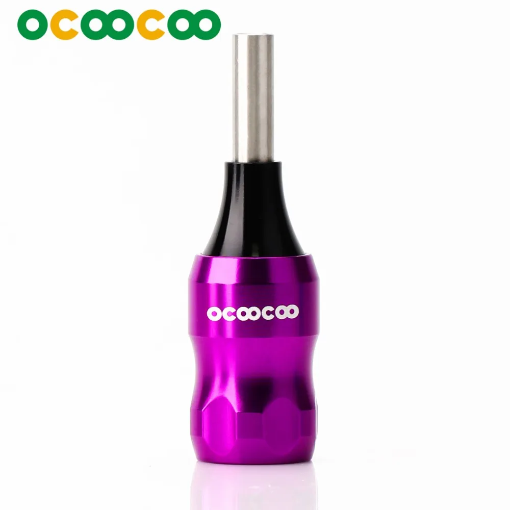 

OCOOCOO SB006 Stainless Steel Carved Character Tattoo Handle - Purple
