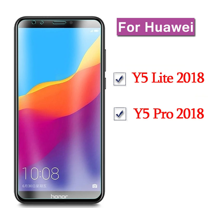 Защитное стекло закаленное для Huawei Y5 Lite Prime 2018 Y 5 5y | Мобильные телефоны и