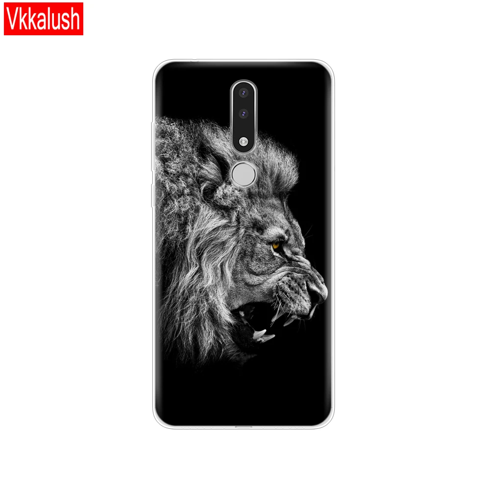 80163 Чехол для телефона Nokia 3,1 Plus, чехол, Забавный мультяшный силиконовый мягкий чехол на заднюю панель Nokia3.1 для Nokia 3,1 Plus, чехол, сумка bock - Color: 80163