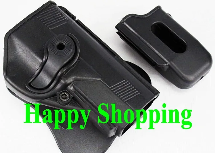 

Style Beretta PX4 RH Pistol Paddle Holster w/Mag Pouch for hunting Black