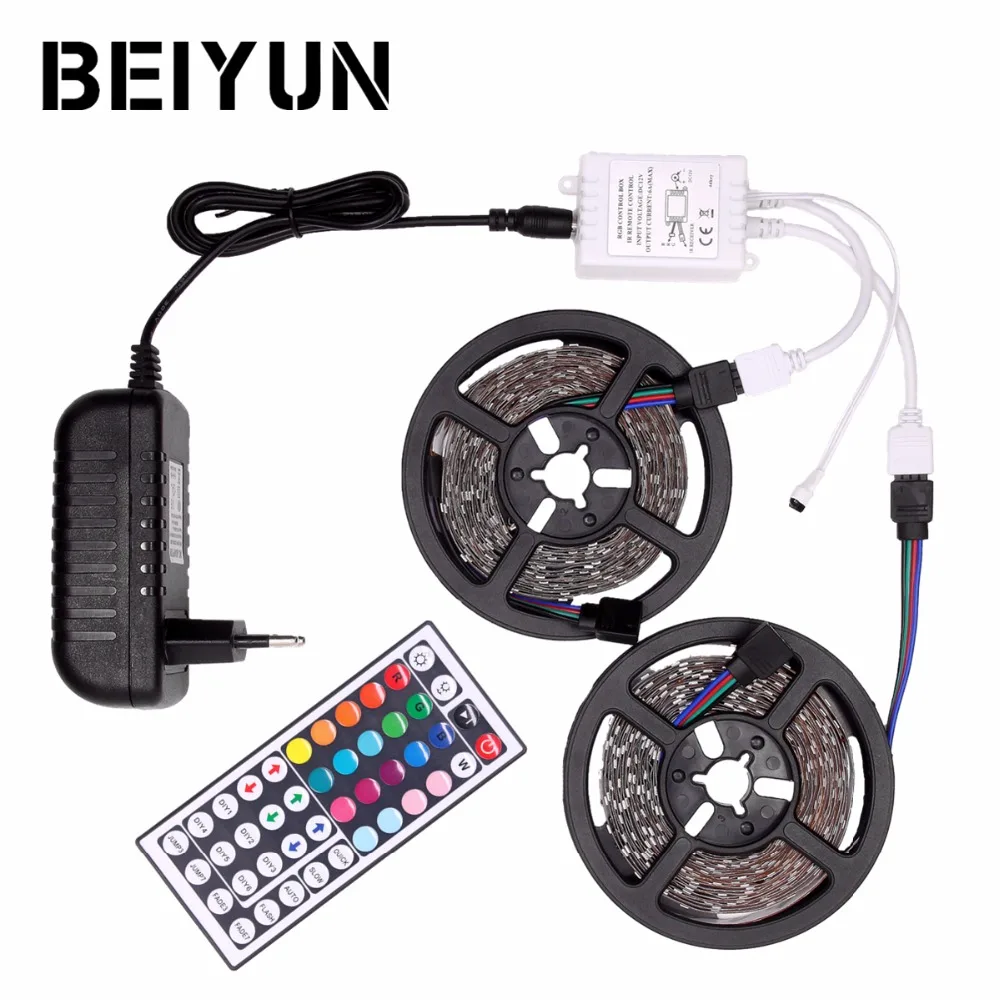 Цветная (RGB) Светодиодные ленты Водонепроницаемый 5050 DC12V Тира светодиодный свет 5