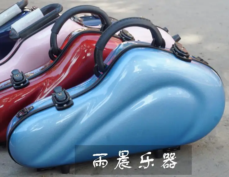 Bb сопрано маленький локоть саксофон сумка Стекло Сталь цвет рюкзак двойной плечо