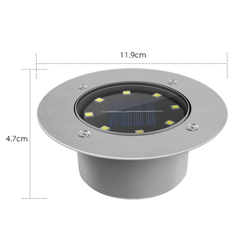 

Solar Led Waterproof Buried Light Outdoor Garden Floor Lamp Home Solar Lights TSH Shop