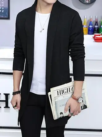 Новинка 2017 весенне-осенний мужской вязаный кардиган свитера для мужчин