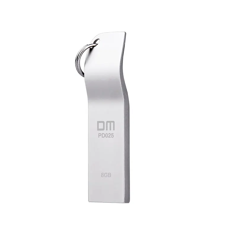 DM PD025 8GB USB Flash Drive Metal Pen Key Ring Waterproof Stick Pendrive U disk | Компьютеры и офис