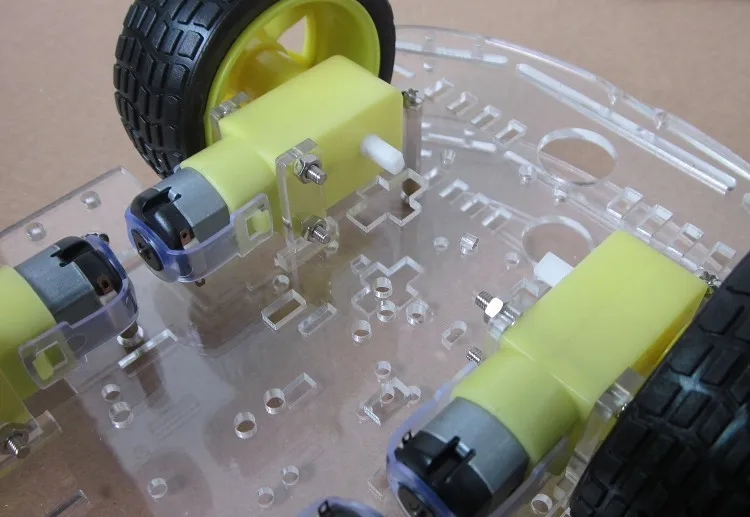 Умный автомобиль с 4WD шасси для Raspberry Pi 2 мотивационный Магнитный мотор также поддерживает Raspberry Pi 3 Model B