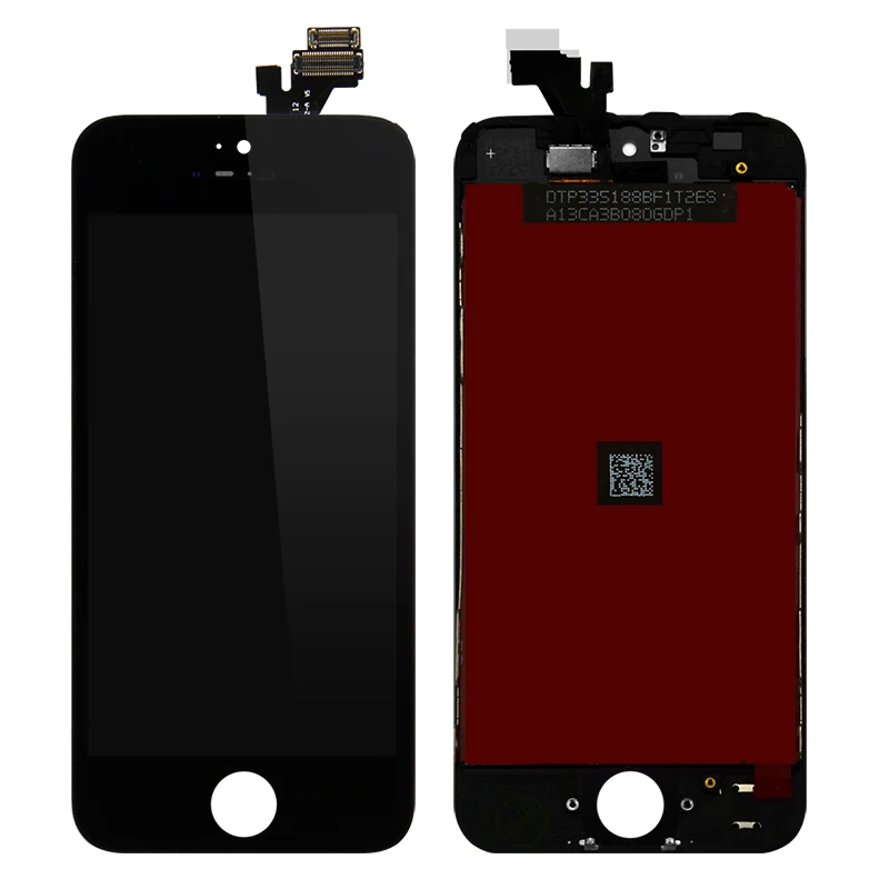 100 шт./лот для iPhone 5 5S 5C ЖК-дисплей кодирующий преобразователь сенсорного экрана в