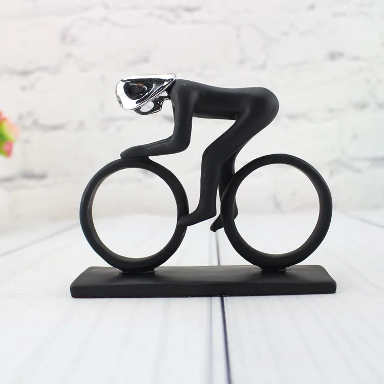 Creative Size Number Couple Resin Handicraft Sports Figure Pendant Living Room Tabletop Car Interior Decoration Article | Дом и сад