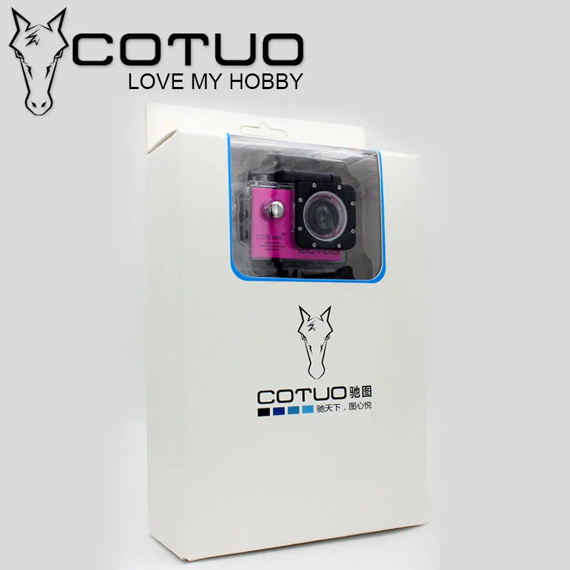 Экшн-камера COTUO CS70 Full HD 1080P 30FPS Novatek96655 Wifi Водонепроницаемая 30 м Спортивная камера