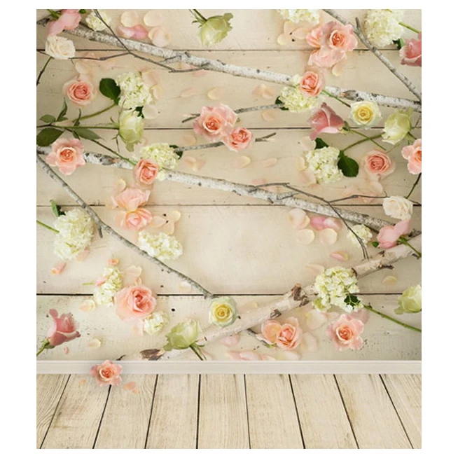 3x5ft Виниловый фон кирпичная стена деревянный пол Фото фоны студия реквизит |