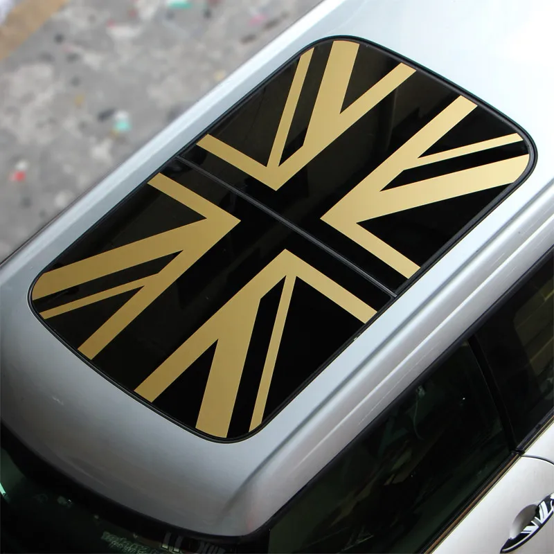 Юнион Джек автомобиль люк на крышу наклейка для Mini Cooper One земляк Clubman F54 F55 F56 F60 R55 R56 R60 R61 Стайлинг