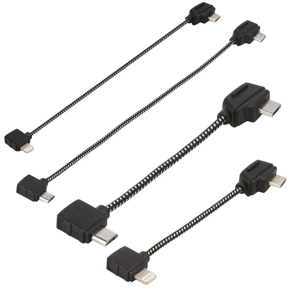 1pcs Remote Control Tablet / Mobile Phone Data Connecting Cable for Android iPhone Line For DJI Mavic Pro | Электроника