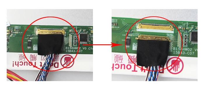 HDMI аудио M. NT68676 VGA контроллер плата драйвер комплект для B140XTT01.0 14 &quotLVDS 1366X768 40pin 2019