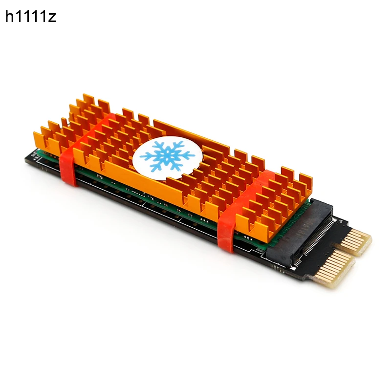PCI E Express 3 0 X1 до NVME M.2 M KEY NGFF SSD PCIE M2 подъемник для 2230 2242 2260 2280 радиатора к адаптеру