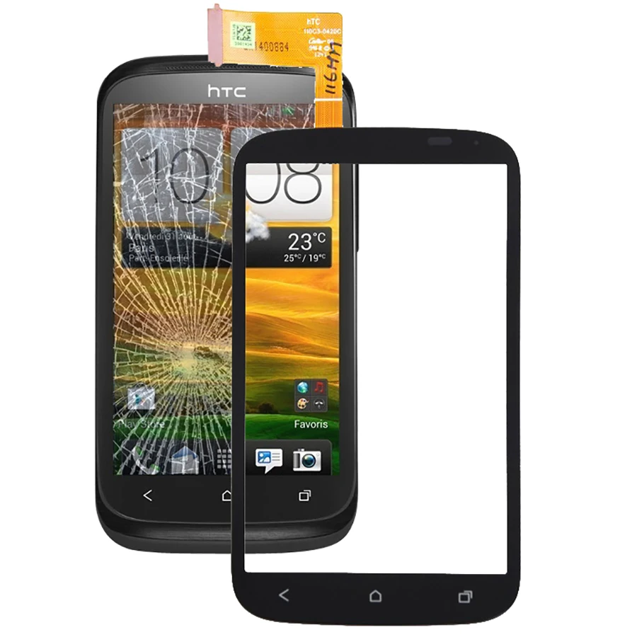H Высококачественная запасная часть сенсорной панели для HTC Desire X/T328e|Сенсорные