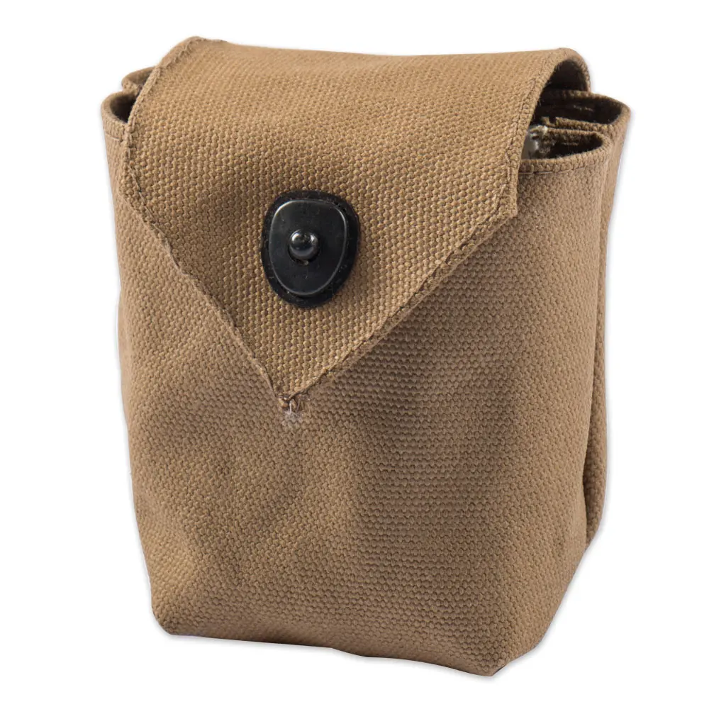 WW2 US ARMY M1 брезентовый карман AMMO POUCH набор инструментов