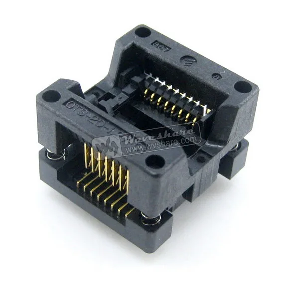 SOP16 SO16 SOIC16 OTS 16 (20) 1 27 01 Enplas IC тестовый Адаптер для программирования гнезда 5 4 мм