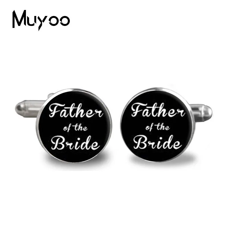 1Pair Wedding Cufflinks shirt round clip groom groomsmen gifts wedding - Groom -Wedding Cuff | Украшения и аксессуары