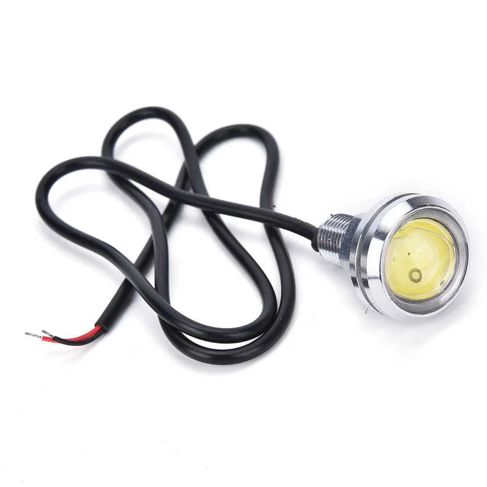 2PCS 23mm 10W 12V LED Eagle Eye White Daytime Running DRL Light Tail Car Auto | Автомобили и мотоциклы