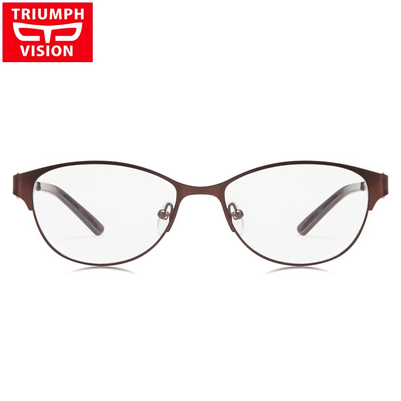Очки для чтения TRIUMPH VISION женские оптические прозрачные кошачий глаз при