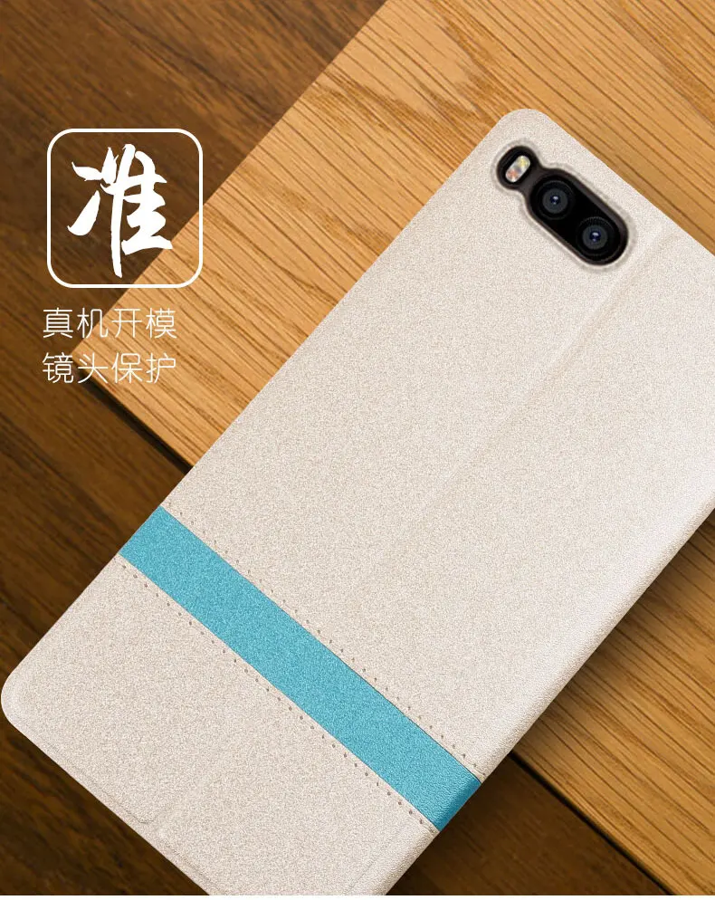 6 цветов для телефона xiaomi mi 6, кожаный чехол с Откидывающейся Крышкой и окошком, внутренний мягкий силиконовый смарт-чехол для xiaomi mi 6, умный режим сна