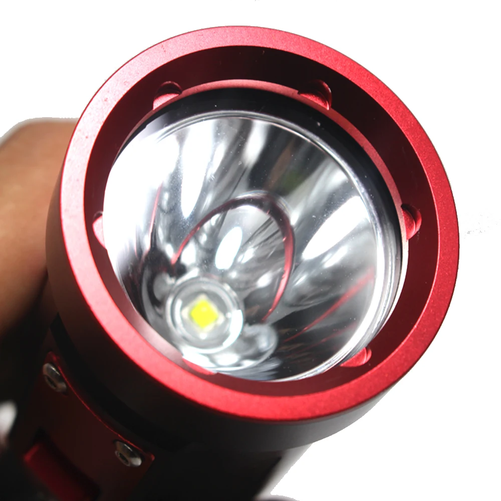 5000 люмен XM L2 светодиодный 26650 Водонепроницаемая вспышка для дайвинга подводная