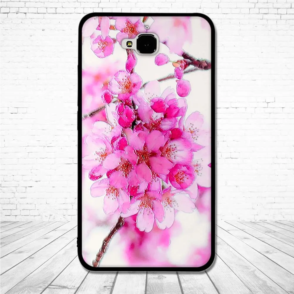 Чехол из ТПУ для huawei Honor 4c Pro Y6 мягкий силиконовый задний телефона 3D рельефные