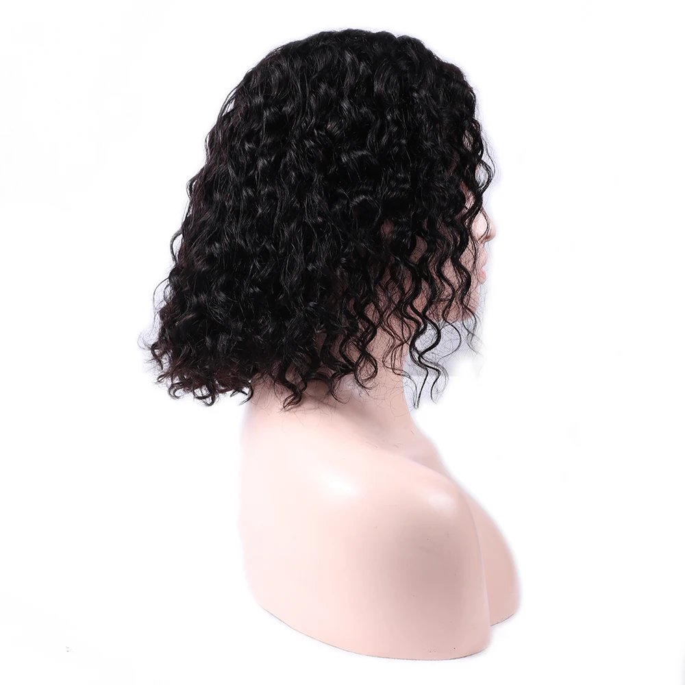 Sterly короткий Боб Малайзии вода волна человеческих волос парик Remy Синтетические