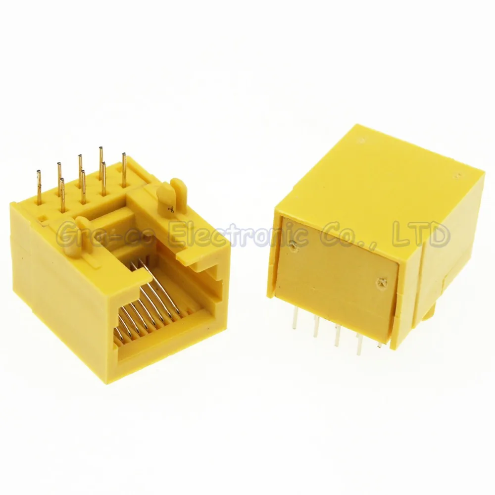 Сетевой гнездовой разъем RJ45 56B 8C 10 шт.|connector lan|connector rj45connector n |