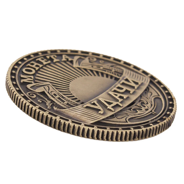 Русский кошелек монета. Талисман подковы. Хорошие подарки для друзей. Сувениры