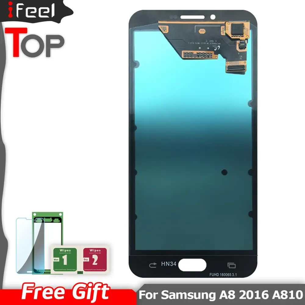 IFEEL 100% протестированный ЖК-дисплей сенсорный экран дигитайзер для Samsung Galaxy A8 2016 A810
