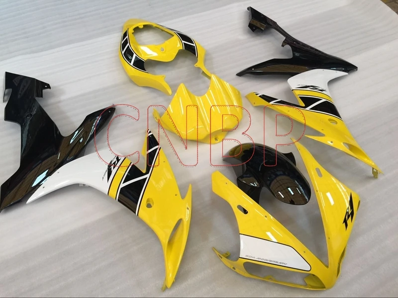 Обтекатель из АБС пластика YZFR1 2004 2006 обтекатель для мотоцикла желто черного цвета