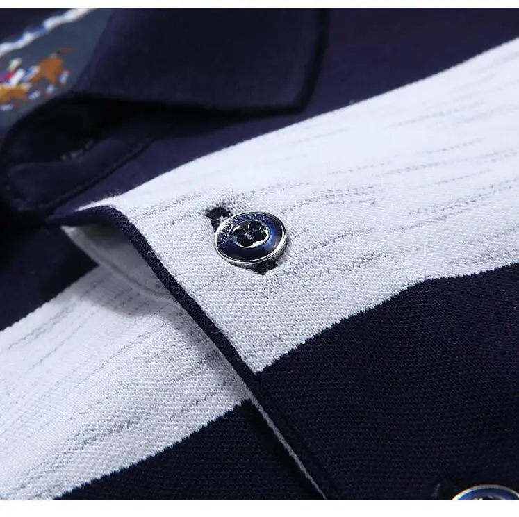 Новое поступление 2020 рубашка поло с вышитым логотипом лошади Мужская брендовая