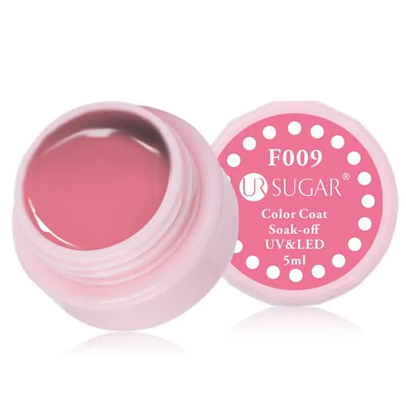 F009 Ur Sugar 5 мл УФ-Гель-лак для ногтей Набор серых и красных цветов УФ-светодиодный лак для украшения ногтей маникюрный лак - Цвет: F009