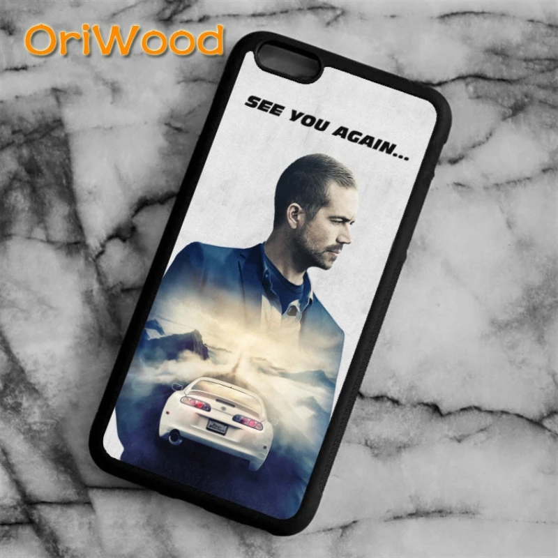 Чехол OriWood Paul Walker Tribute для iPhone 5 6 s 7 8 plus X XR XS 11 12 pro max Samsung Galaxy S6 S7 edge S8 S9 S10 plus|Бамперы| |
