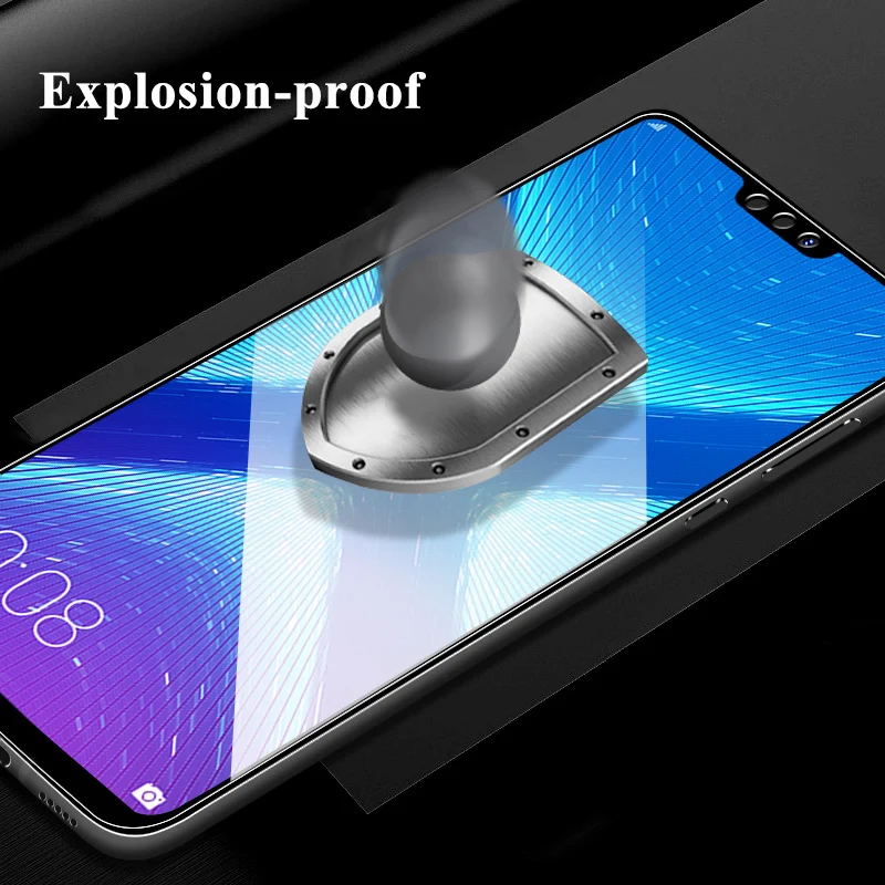 Закаленное стекло 9H для huawei honor 7x 8x 8c 9 10 lite пленка p10 p20 p30 pro mate 20 Защитное экрана |