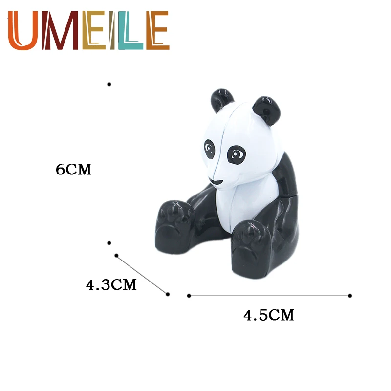 Оригинальный Классический Животных Зоопарка Большие Строительные Блоки Детские