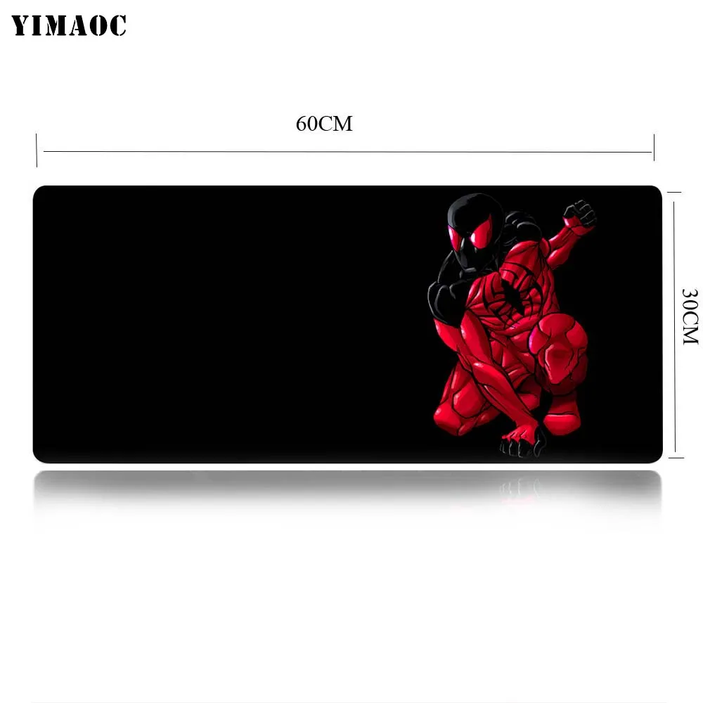 MP1 30x60cm YIMAOC Marvel Человек-Паук Коврик для компьютерной мыши коврик для мыши Противоскользящий натуральный каучук игровой коврик для мыши 30x60 см - Цвет: MP1 30x60cm