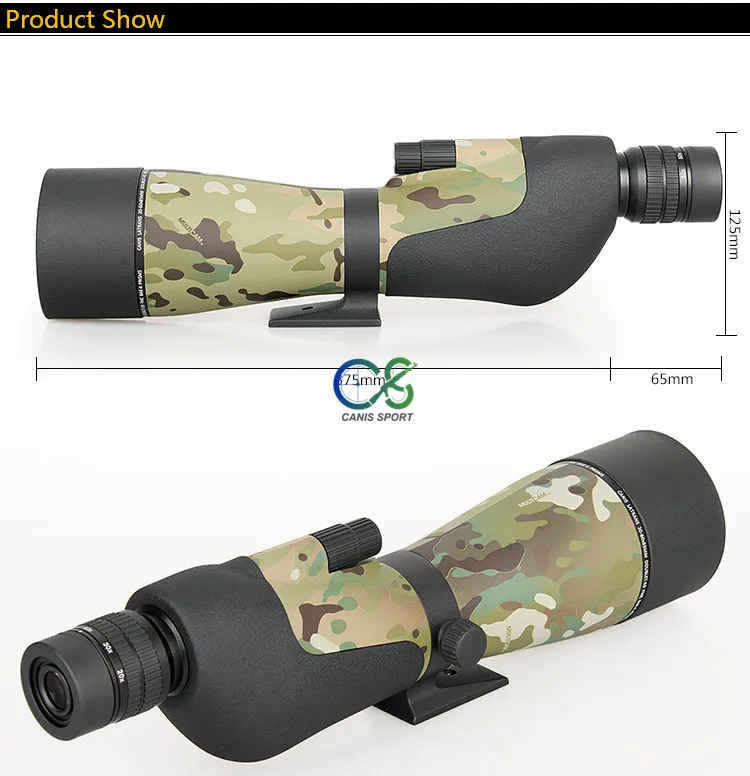 E.T Dragon ED Spotting Scope высокое разрешение 20-60x85 мм Водонепроницаемый зум многослойные