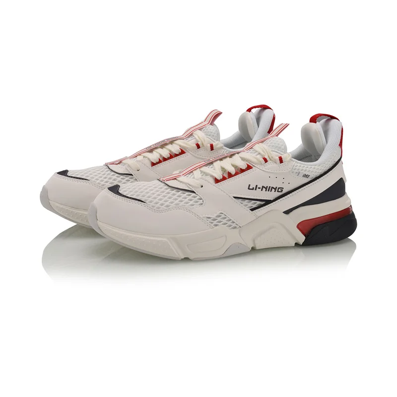 Li-Ning/Мужская обувь 001 R-1, Классическая обувь для отдыха, стиль жизни,, Ретро стиль, обувь для папы, спортивные кроссовки с подкладкой, AGCP061 SJAS19