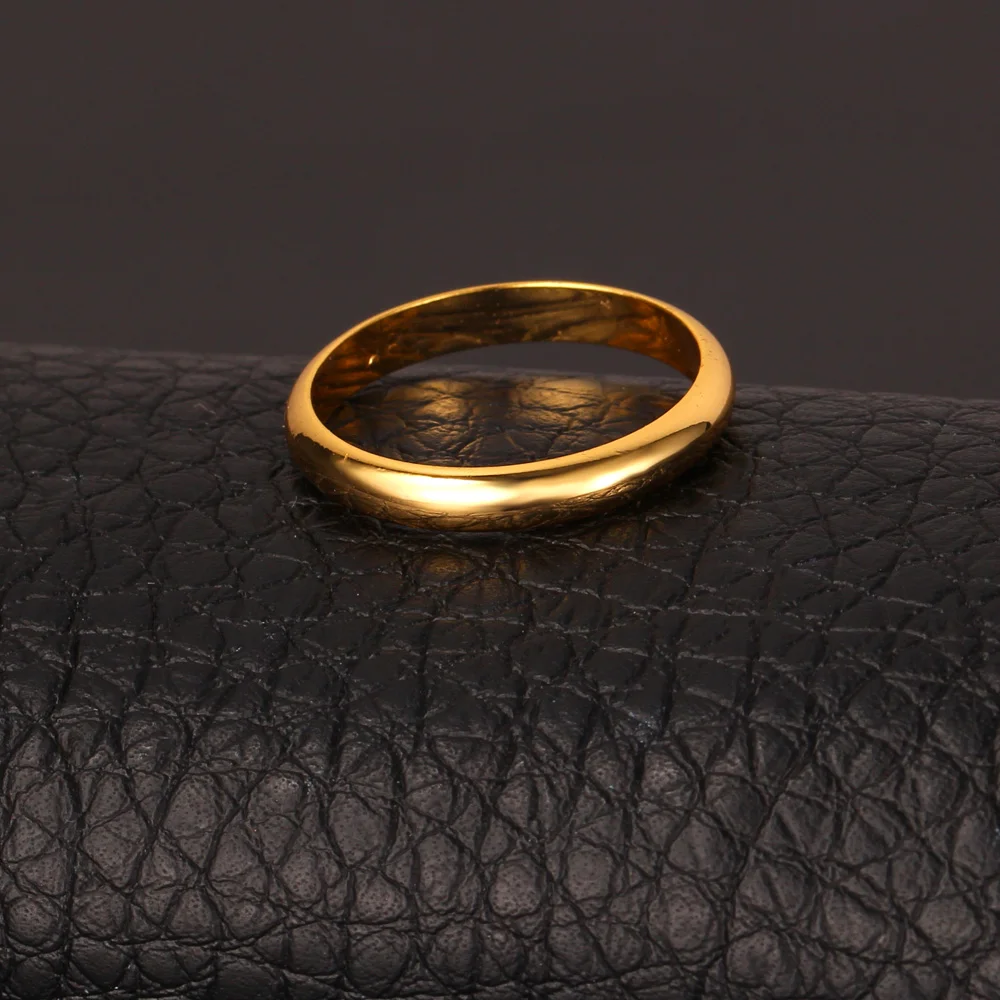 Kpop женское и мужское классическое круглое кольцо ширина 5 мм Трендовое